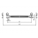 TURNBUCKLE Pipe Jaw/Jaw M12